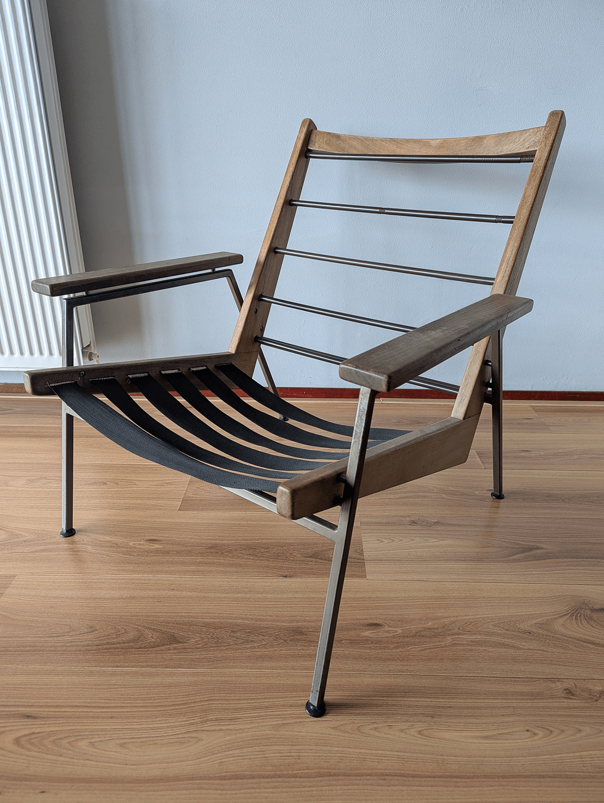 Gelderland “1611S / RP5055” Fauteuil Onderstel – Rob Parry (1960s)