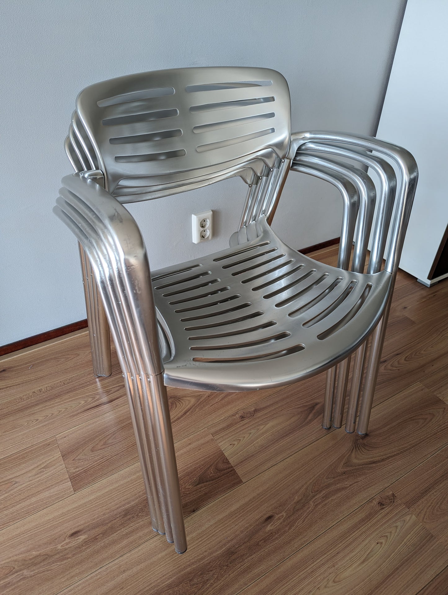 Amat “Toledo” Stoelen (Set van 4) – Jorge Pensi (Replica, 1986)