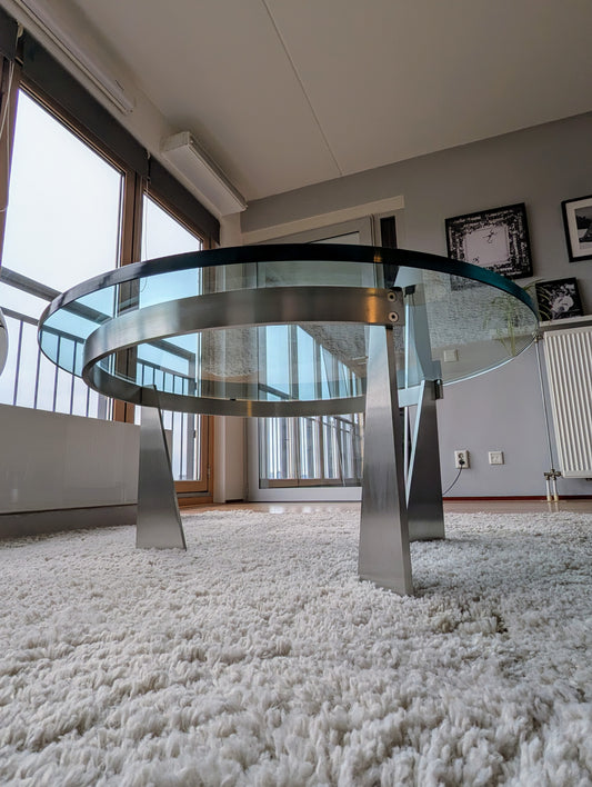 Metaform “G3” Salontafel – Ø80cm – Just van Beek (Jaren ’90)