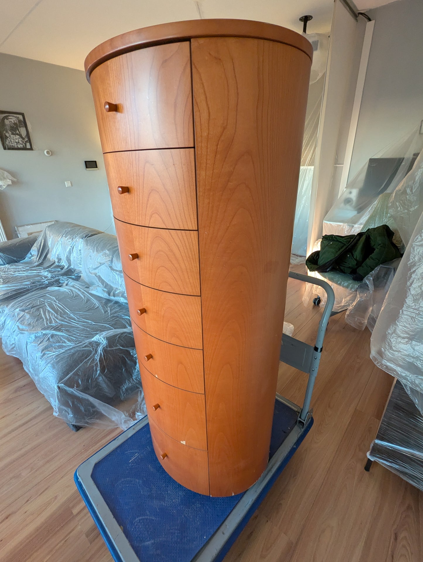 Molenti & C Ovale Ladekast – Italiaans Design (Jaren '90)
