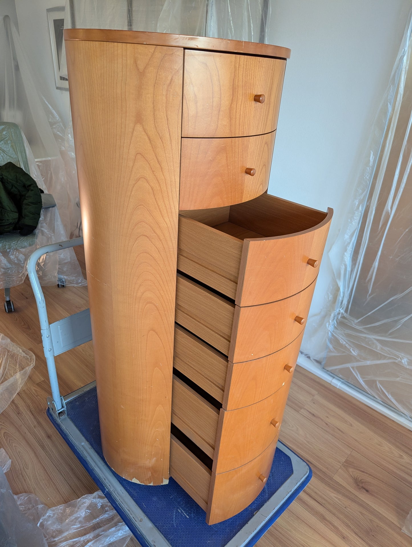 Molenti & C Ovale Ladekast – Italiaans Design (Jaren '90)